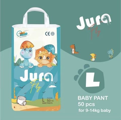 Bỉm quần Jura Fly L50 (cho bé 9-14kg)