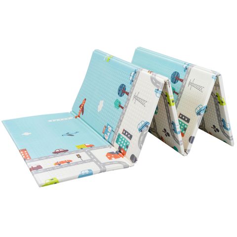 Thảm Trải Sàn Xốp XPE 2 Mặt Phủ Silicone Chống Thấm Gấp Gọn