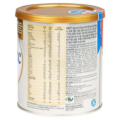 Sữa Similac Neosure (cho trẻ sinh non, 0-12 tháng) 370g