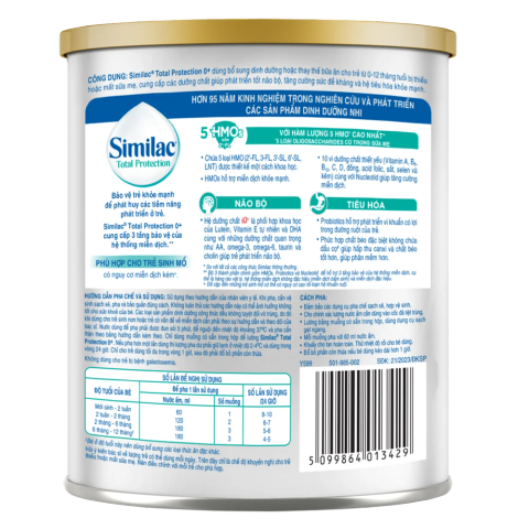 Sữa Similac Total Protection 0+ 380g (0-12 tháng)