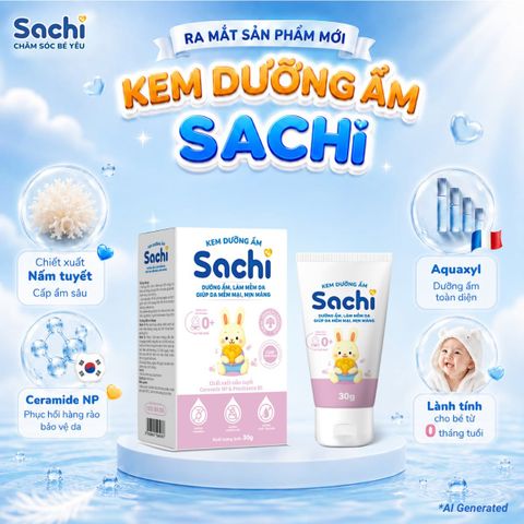 Kem dưỡng ẩm Sachi 30g