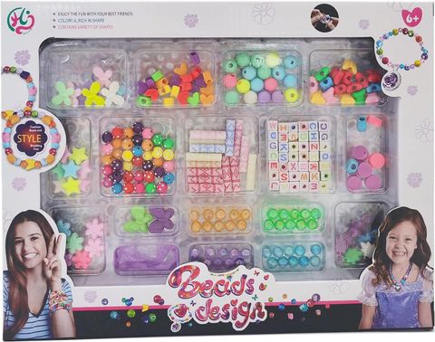 Hộp xâu vòng A6, bộ xâu hạt vòng DIY sáng tạo Becids design (30 điểm)