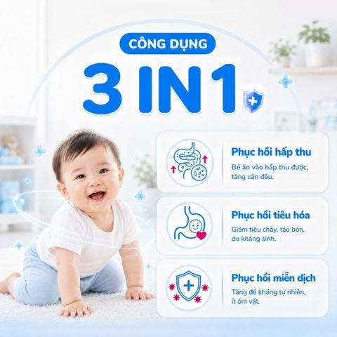 Men vi sinh Brevicillin (Hộp 20 gói)