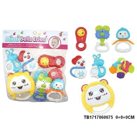 Túi đồ chơi xúc xắc 7 món Mimi Bells Eries (30 điểm)