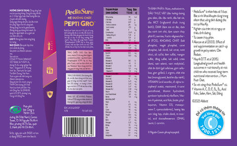 Sữa Nước PediaSure 110ml Abbott Chính Hãng Pha Sẵn Cho Bé 1–10 Tuổi | Hỗ Trợ Tăng Cân Chiều Cao