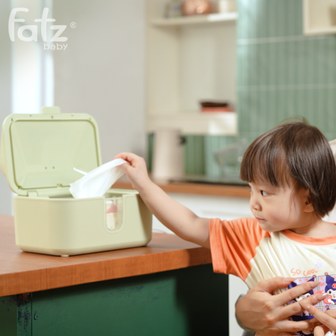 Máy ủ ấm và tiệt trùng UVC-LED khăn giấy ướt cho bé Warm 5 – FB7300MX