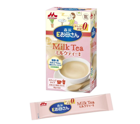 Sữa Bầu Morinaga vị Cà Phê, Matcha, Trà Sữa Nội Địa Nhật 12 Gói X 18G