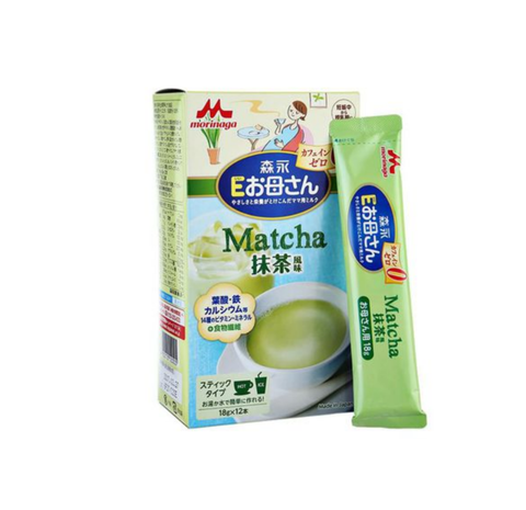 Sữa Bầu Morinaga vị Cà Phê, Matcha, Trà Sữa Nội Địa Nhật 12 Gói X 18G