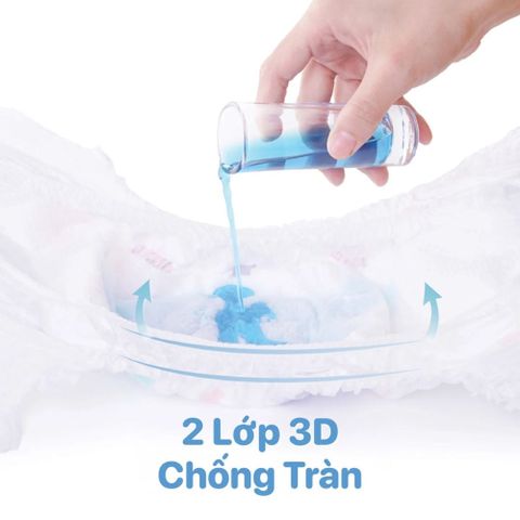 Bỉm - Tã quần BZU BZU size M 44 miếng (6 - 11kg)