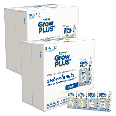 SBPS Nutifood GrowPLUS+ Cao Lớn Bạc