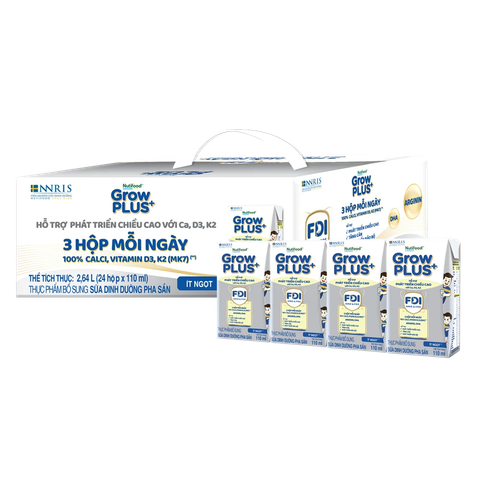 SBPS Nutifood GrowPLUS+ Cao Lớn Bạc