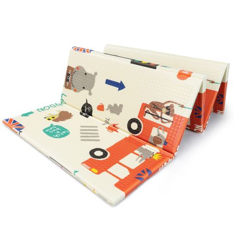 Thảm Trải Sàn Xốp XPE 2 Mặt Phủ Silicone Chống Thấm Gấp Gọn