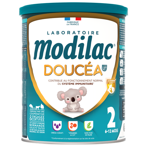 Sữa Modilac Doucéa số 2 (800g) cho bé từ 6-12 tháng tuổi