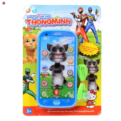 Điện thoại cảm ứng mèo Tom biết nói (30 điểm)