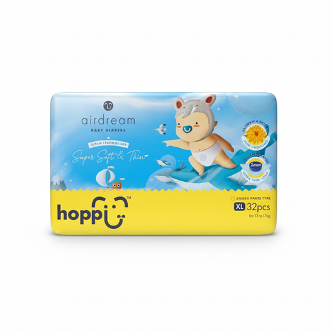 Bỉm quần Hoppi ngày XL32