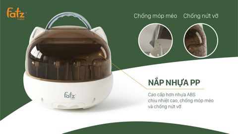 Máy úp bình sữa tiệt trùng UVC sấy khô & bảo quản – Tidy 1 – FB4268WM