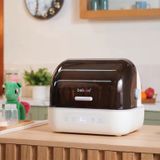 Máy úp bình sữa, tiệt trùng UVC, sấy khô và bảo quản Beborn SB02