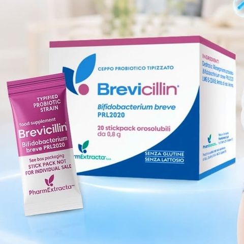 Men vi sinh Brevicillin (Hộp 20 gói)
