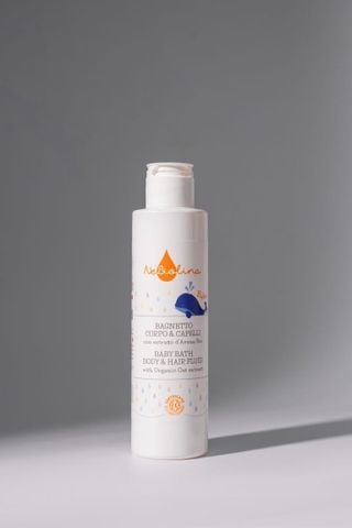Gel tắm gội cho bé với Chiết xuất Yến mạch Hữu cơ Nebiolina