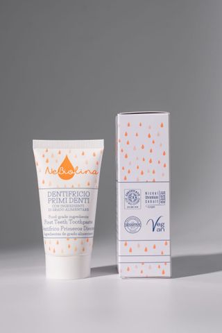 Kem Đánh Răng Hữu Cơ NeBiolina 50ml Cho Bé 0-3 Tuổi Dịu Nhẹ An Toàn Khi Sử Dụng
