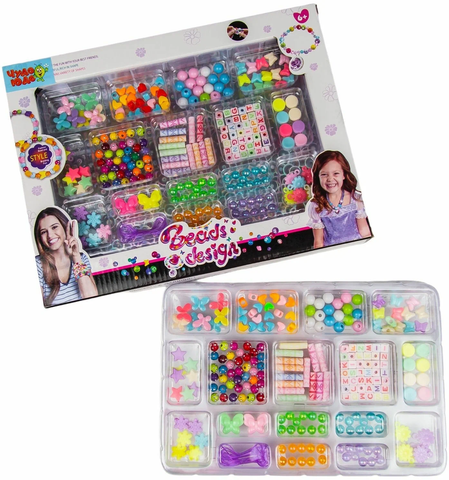 Hộp xâu vòng A6, bộ xâu hạt vòng DIY sáng tạo Becids design (30 điểm)