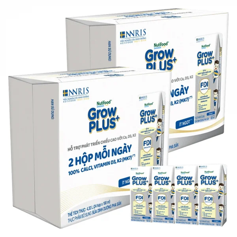 SBPS Nutifood GrowPLUS+ Cao Lớn Bạc