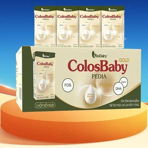 SBPS Colosbaby Gold Pedia 110ml (1 lốc 4 hộp)