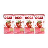 SBPS Oggi Gold Pro vị dâu sữa, xoài phô mai, vị dưa lưới 110ml (1 vỉ 4 hộp)