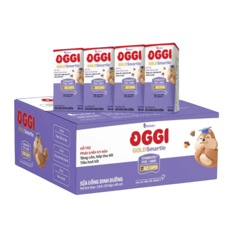 SBPS Oggi Gold Smartie 110ml (1 vỉ 4 hộp)