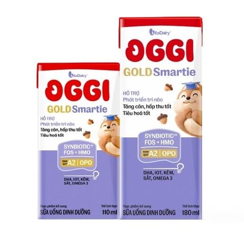 SBPS Oggi Gold Smartie 110ml (1 vỉ 4 hộp)