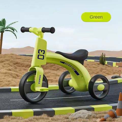 Xe đạp, xe chòi chân 3 bánh Scooter Corgi 916 cho bé
