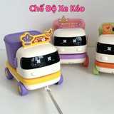 Đồ chơi xe kéo 2 trong 1 cho bé, xe ô tô biến hình