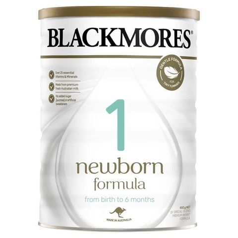 Sữa bột Blackmores số 1 - 2 - 3 hương vani 900g
