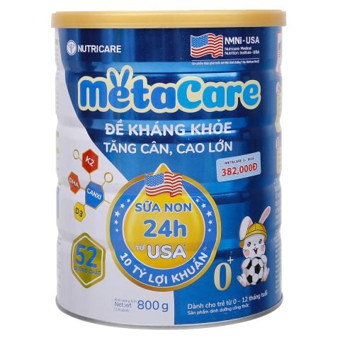 Sữa Metacare 850g (Xanh)