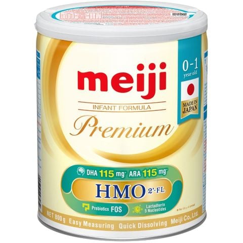 Sữa Meiji Premium lon 0-1 và 1-3 Nhập khẩu