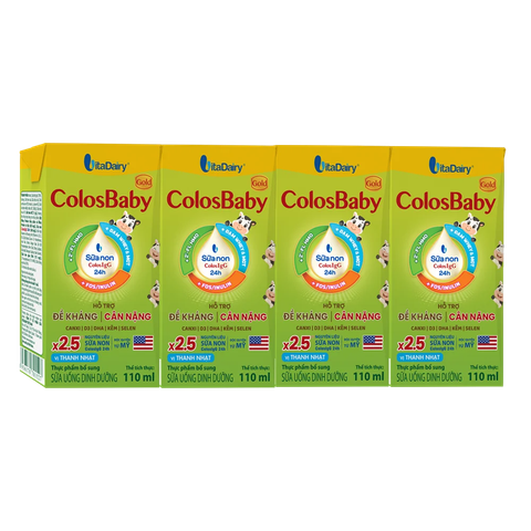 SBPS ColosBaby Gold thanh nhạt 110ml (1T 48h)