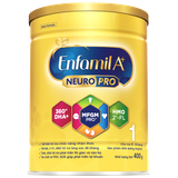 Sữa Bột Enfamil A+ Neuropro 1 - FL HMO Vị Nhạt Dễ Uống - 400g