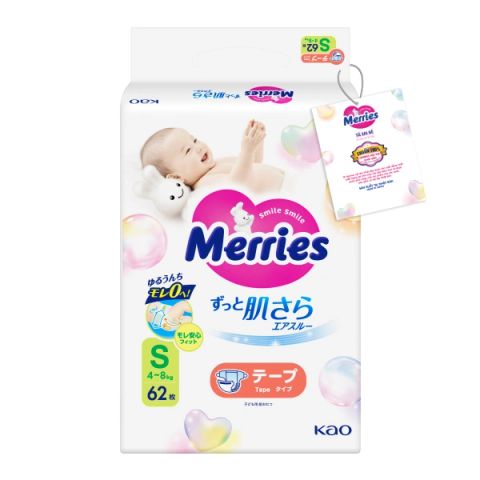Bỉm Tã dán Merries Nhập Khẩu