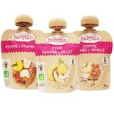 Trái cây nghiền hữu cơ Babybio 90g