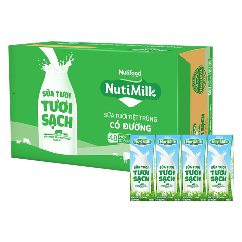 Sữa tươi tiệt trùng NutiMilk