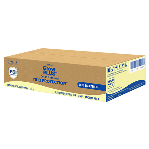 Sữa dinh dưỡng pha sẵn Nutifood GrowPLUS+ Colos Immunel hương vani