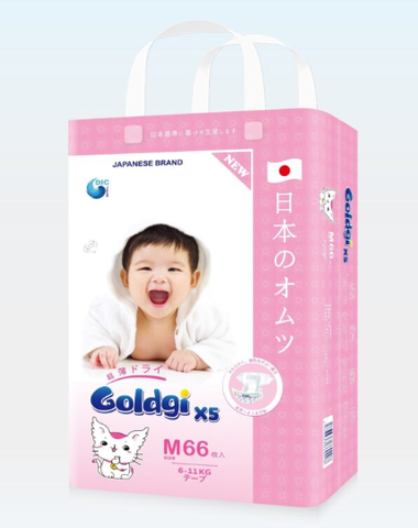 Tã dán Goldgi X5
