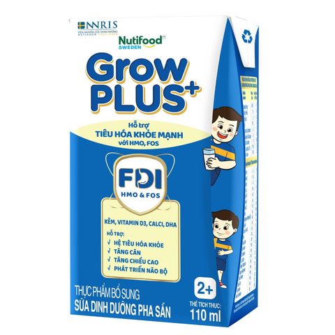 Sữa dinh dưỡng pha sẵn Nutifood GrowPLUS+ Tiêu Hóa
