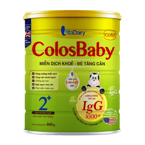 Sữa Bột ColosBaby Gold (Sữa Non) Hương Vani