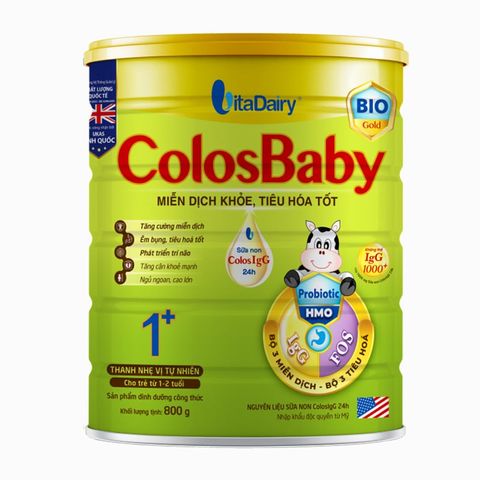 Sữa Bột ColosBaby Bio Gold (Sữa Non) Hương Vani