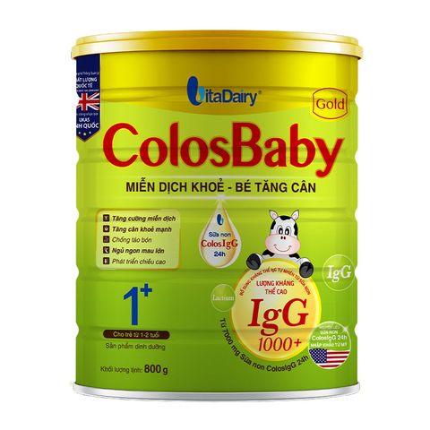 Sữa Bột ColosBaby Gold (Sữa Non) Hương Vani