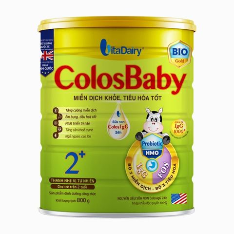Sữa Bột ColosBaby Bio Gold (Sữa Non) Hương Vani