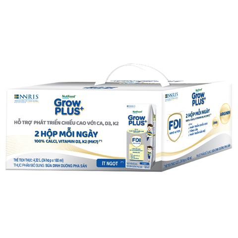 SBPS Nutifood GrowPLUS+ Cao Lớn Bạc