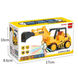 Xe đồ chơi máy xúc chạy pin (35 điểm)