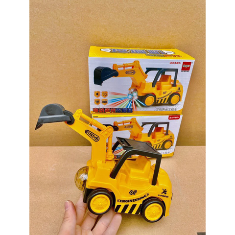 Xe đồ chơi máy xúc chạy pin (35 điểm)